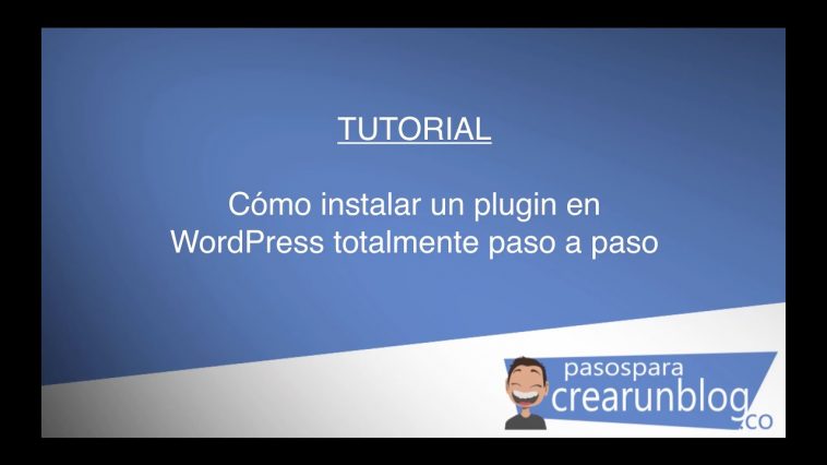 Cómo instalar un plugin en WordPress